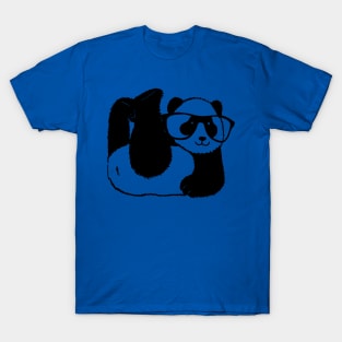 panda wearing glasses 1 T-Shirt